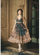 Faeries Daffodil Starry Night Chronicles Empires Waist One Piece(Reservation/Full Payment Without Shipping)